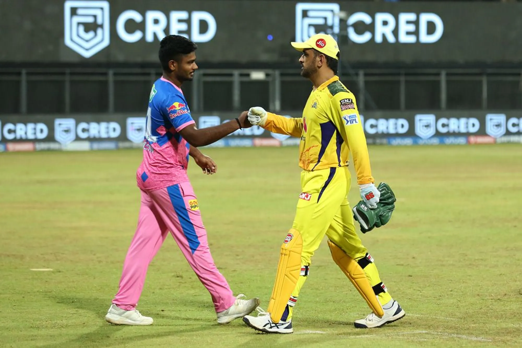 Samson during the 2021 IPL