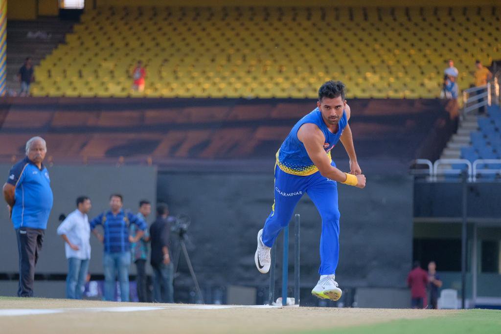 Deepak Chahar almost got CSK across the line