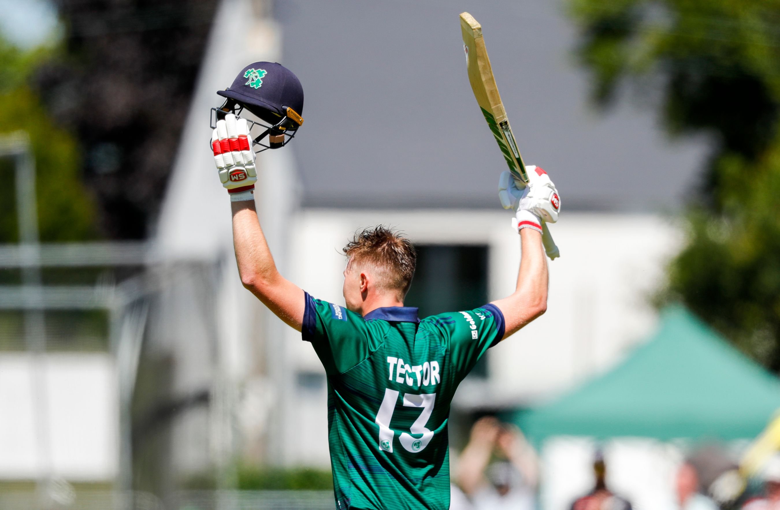 ‌WATCH, ZIM vs IRE | Harry Tector’s incredible sliding take curbs Nick Welch ten shy of maiden ton